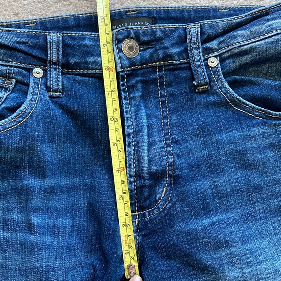 Silver Jeans Men's Dark Blue Straight Jeans Size 32x34 - Picture 5 of 11